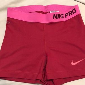 Pink Nike Pros